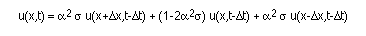 Heatflow equation (finite difference)